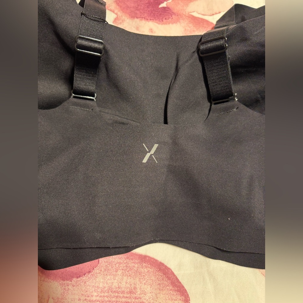 NWT Knix Padded Wireless Soft Comfy Adjustable Straps Black Bra Size XXL - Picture 4 of 8